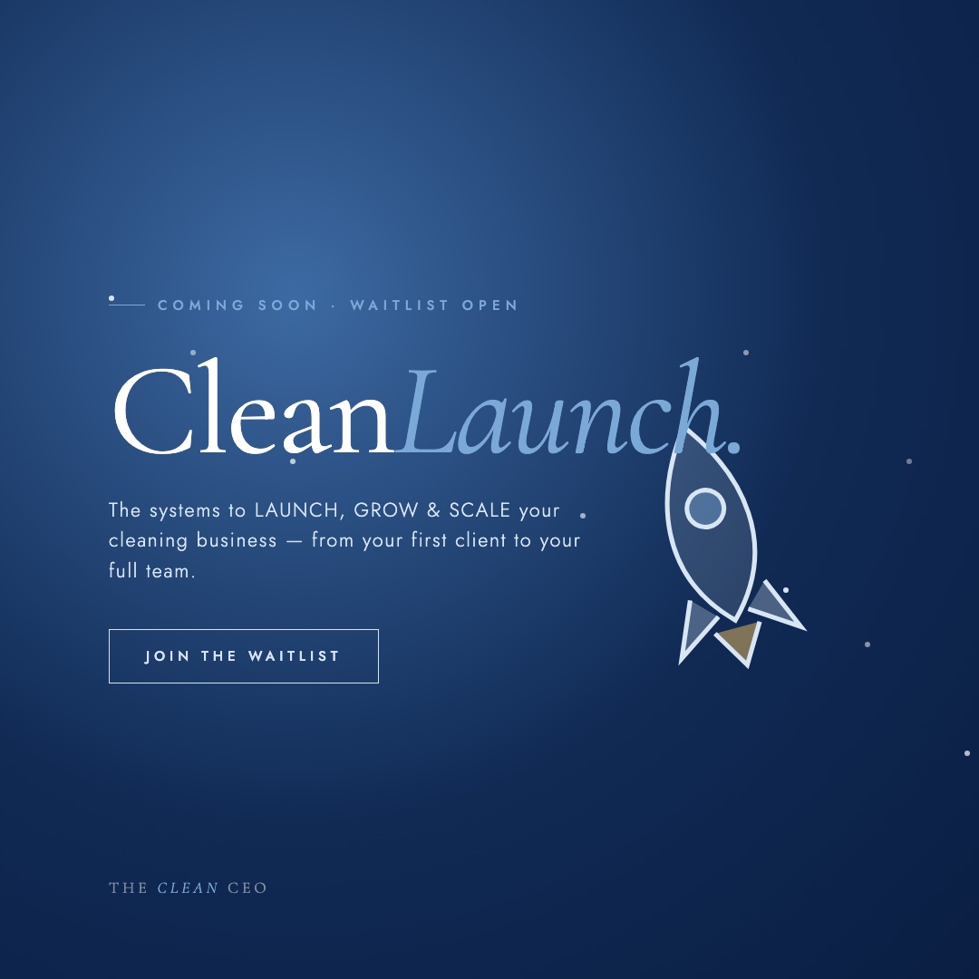 Join the Clean Launch Course Waitlist
