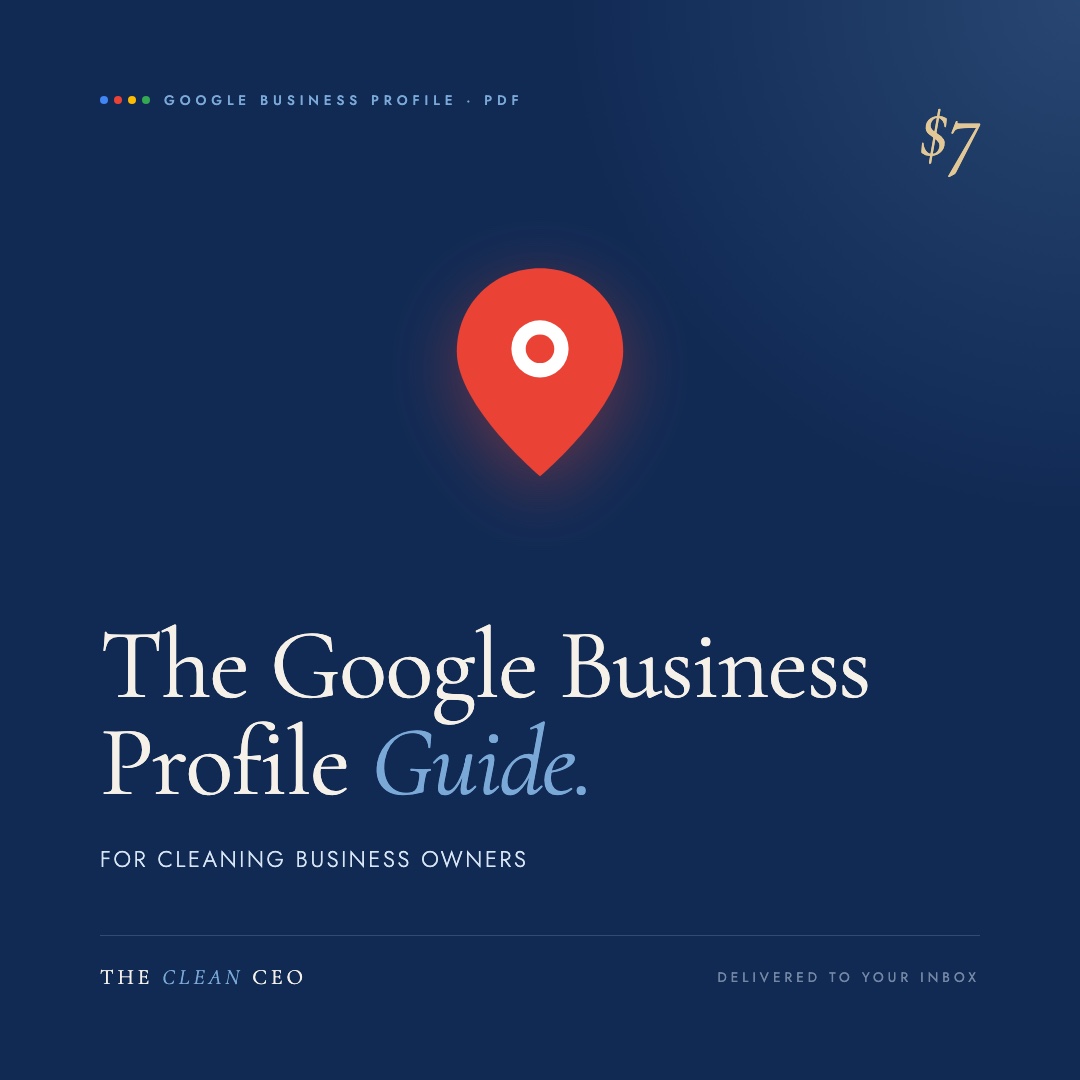 The Google Business Profile Guide For Cleaners